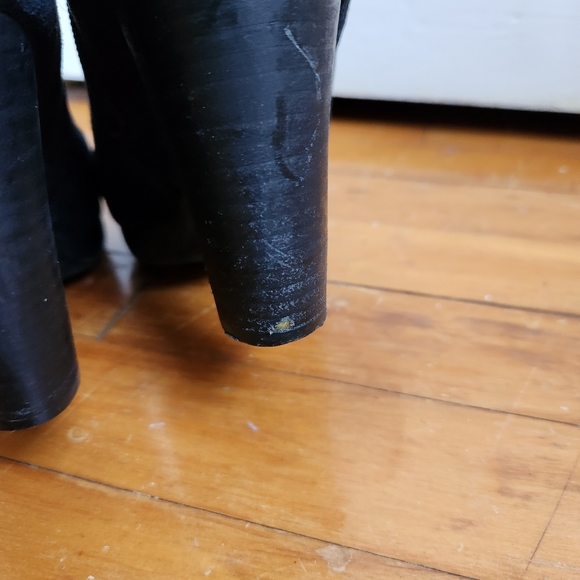 Nine West Nwaloysa Black suede boots Size - Picture 6 of 9